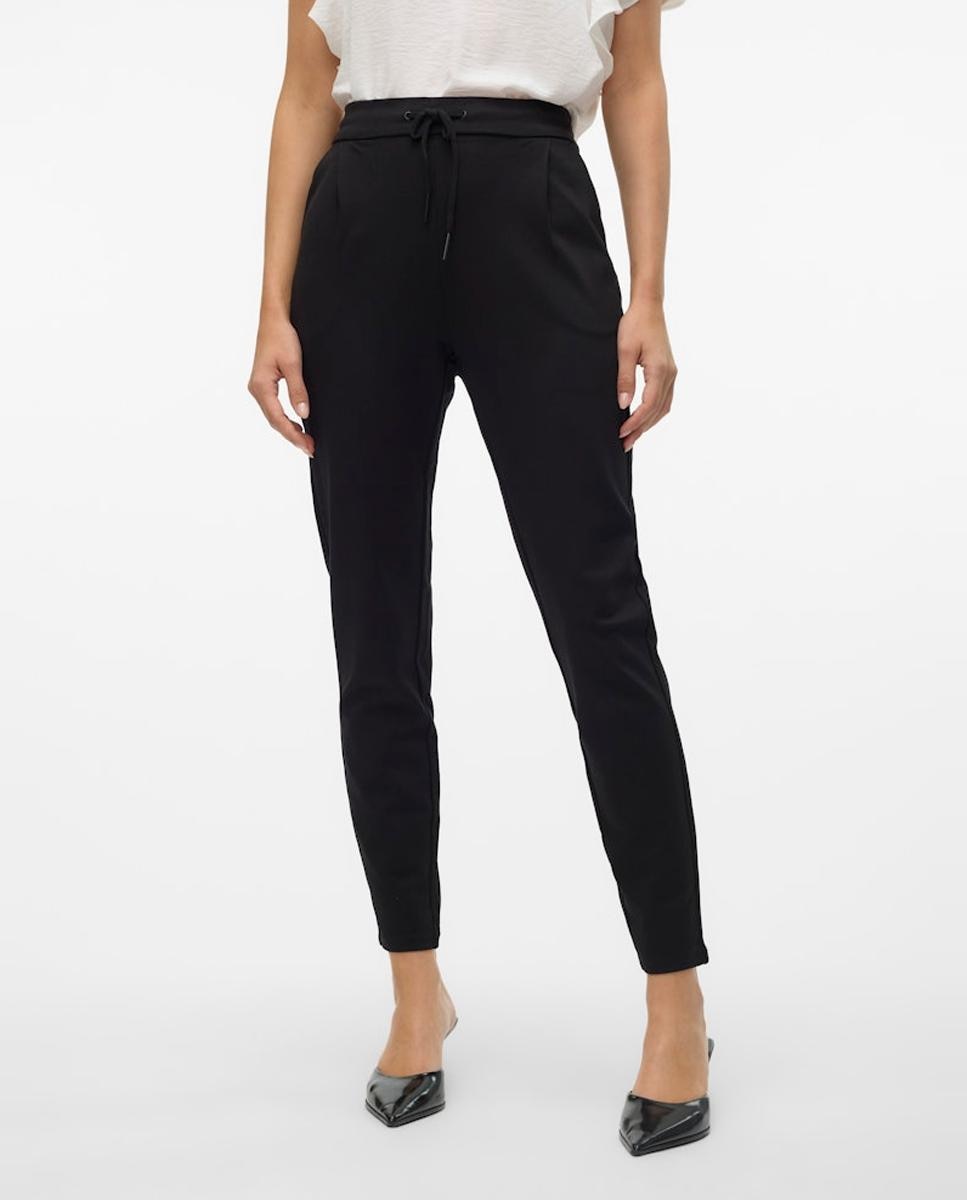 Imagen 5 de Pantalón largo de mujer tiro medio - Vero Moda - Negro Negro
