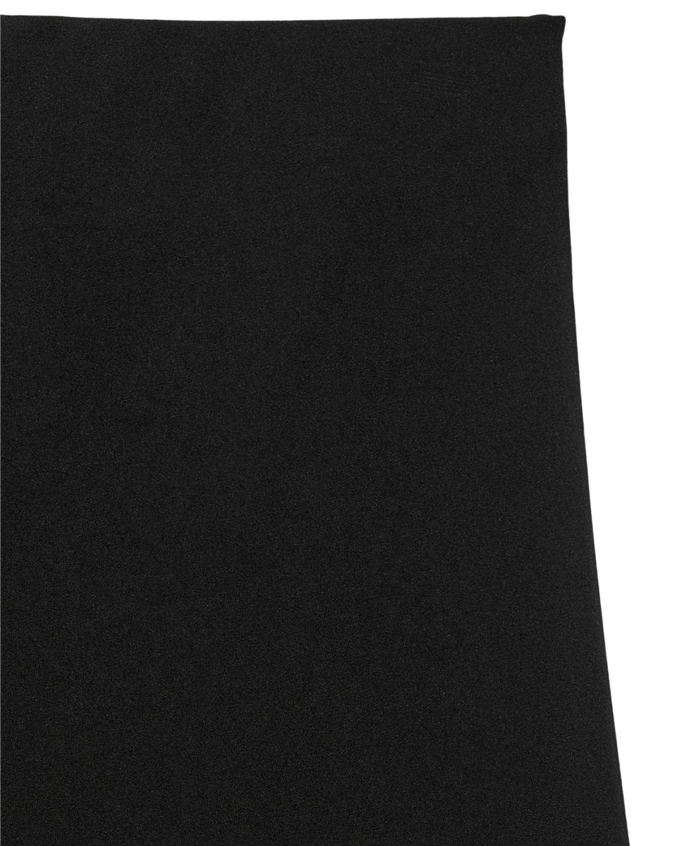 Calças à Boca de Sino com Cintura Elástica Preto-7