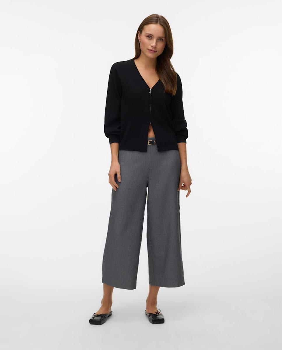 Vero Moda - Pantalón culotte de mujer con cinturón.