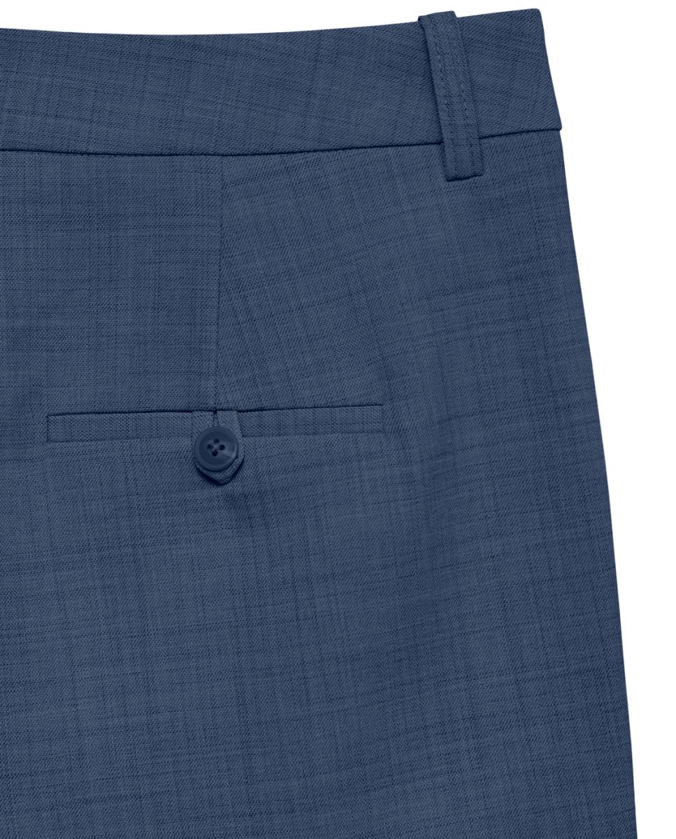 Calças Formais Wide Leg Azul-índigo-5