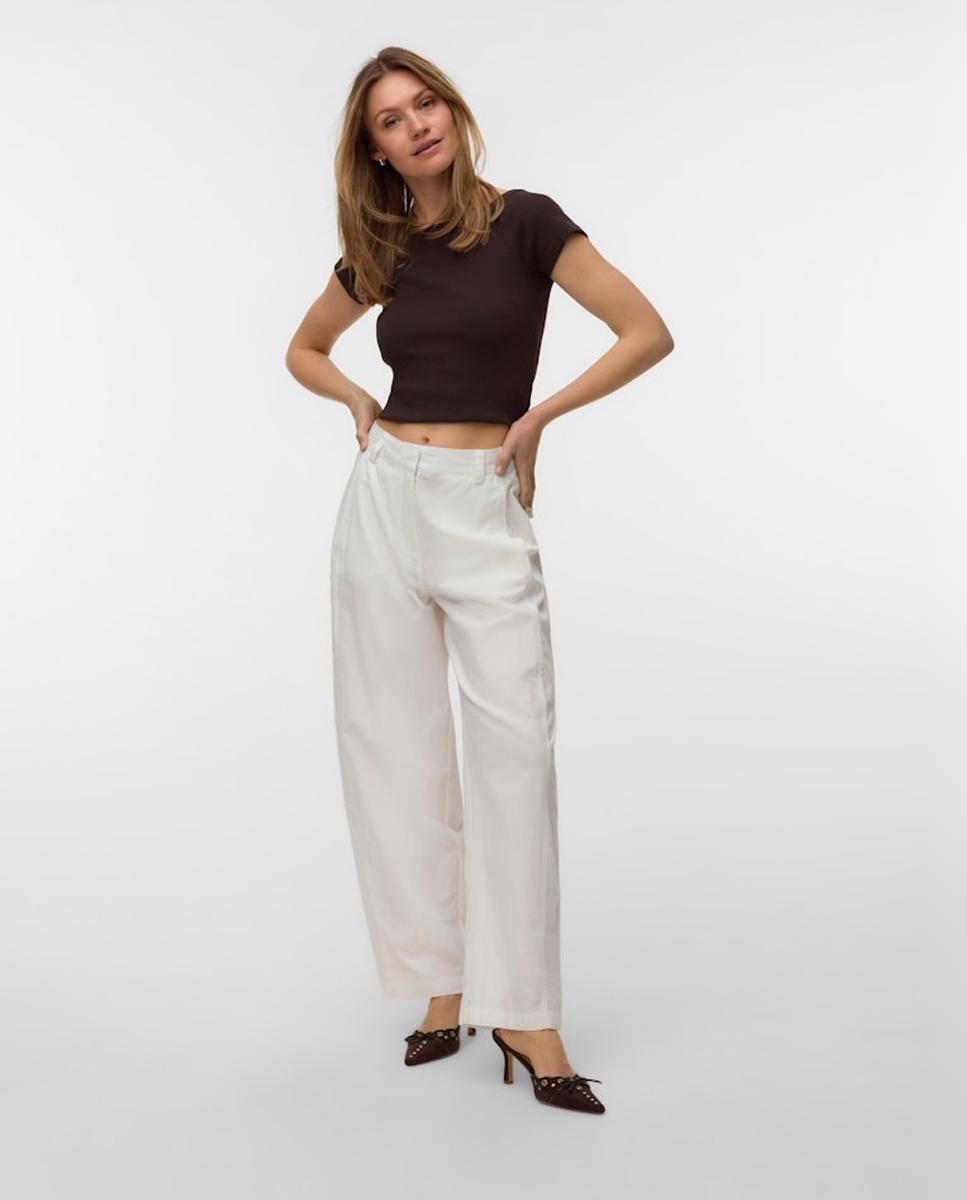Vero Moda - Pantalón barrel de mujer con bolsillos.