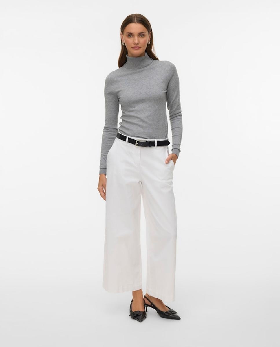 Vero Moda - Pantalón pata ancha de mujer tiro medio.