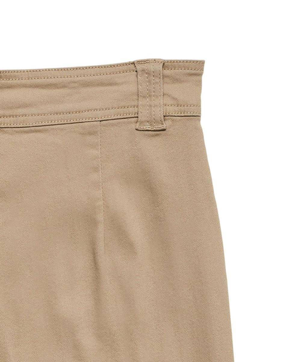 Jeans de Perna Larga com Bolsos à Frente Caramelo-6