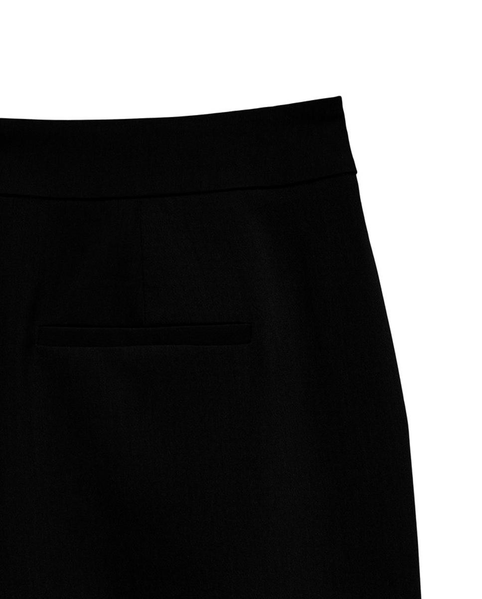 Pantalón de vestir recto de mujer - Vero Moda - Negro Negro-2