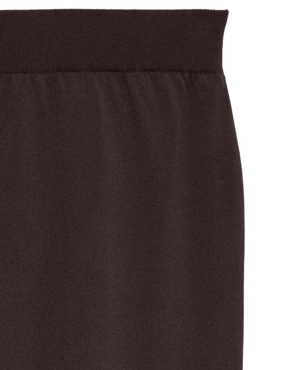 Pantalón bombacho de cintura elástica de mujer - Vero Moda - Marrón oscuro Marrón oscuro-7