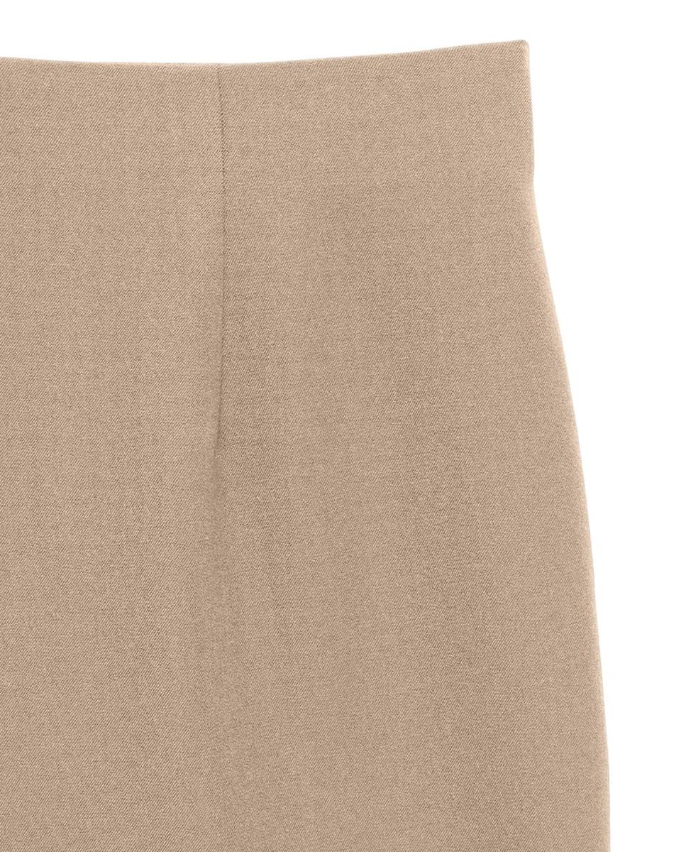 Pantalón de vestir con cierre oculto - Vero Moda - Beige Beige-2