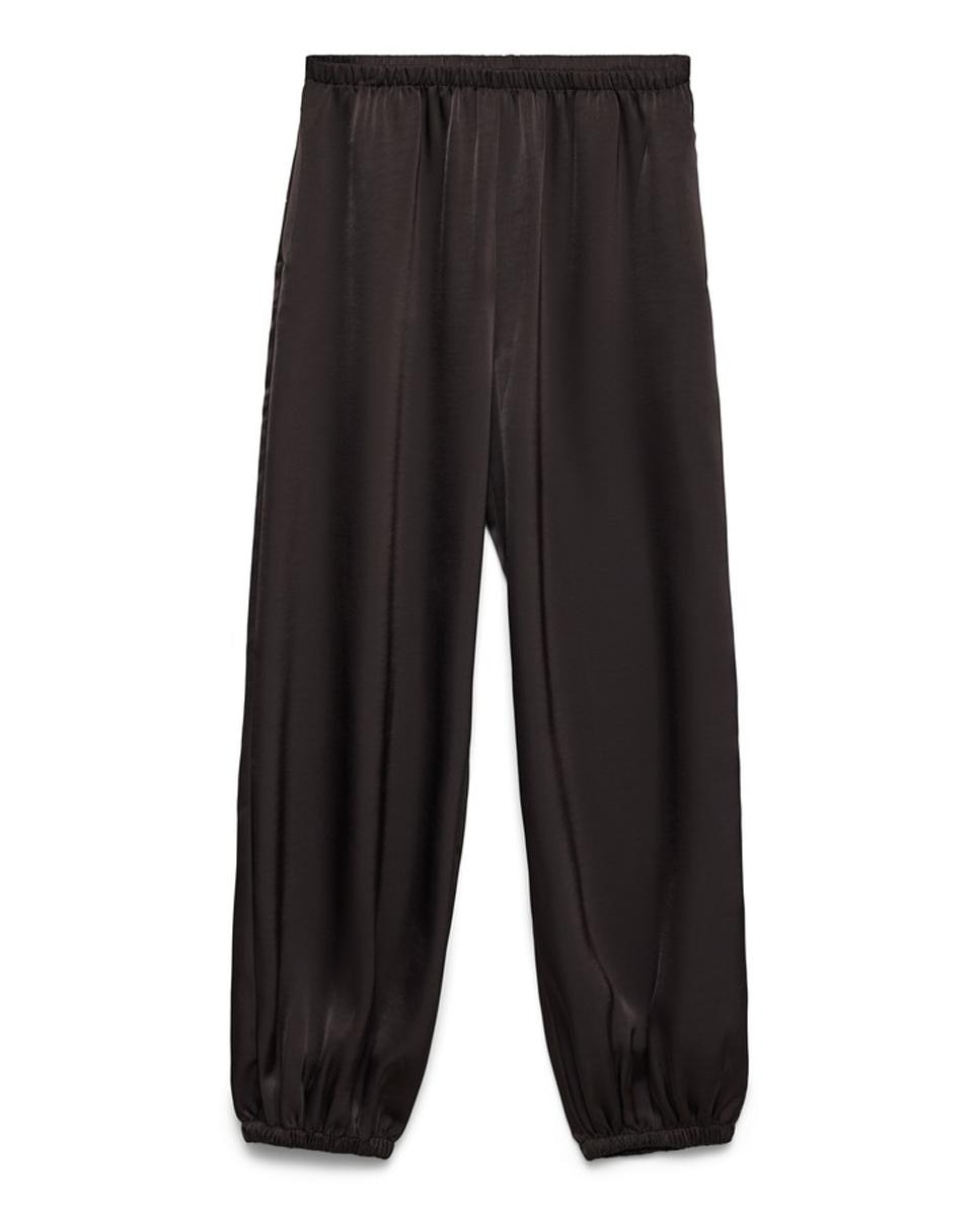 Pantalón fluido bombacho - Vero Moda - Marrón oscuro Marrón oscuro-5