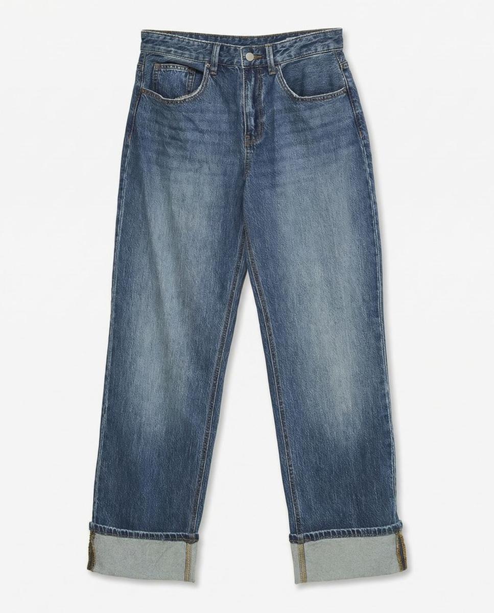 Imagem 0 de Jeans Straight com Dobra