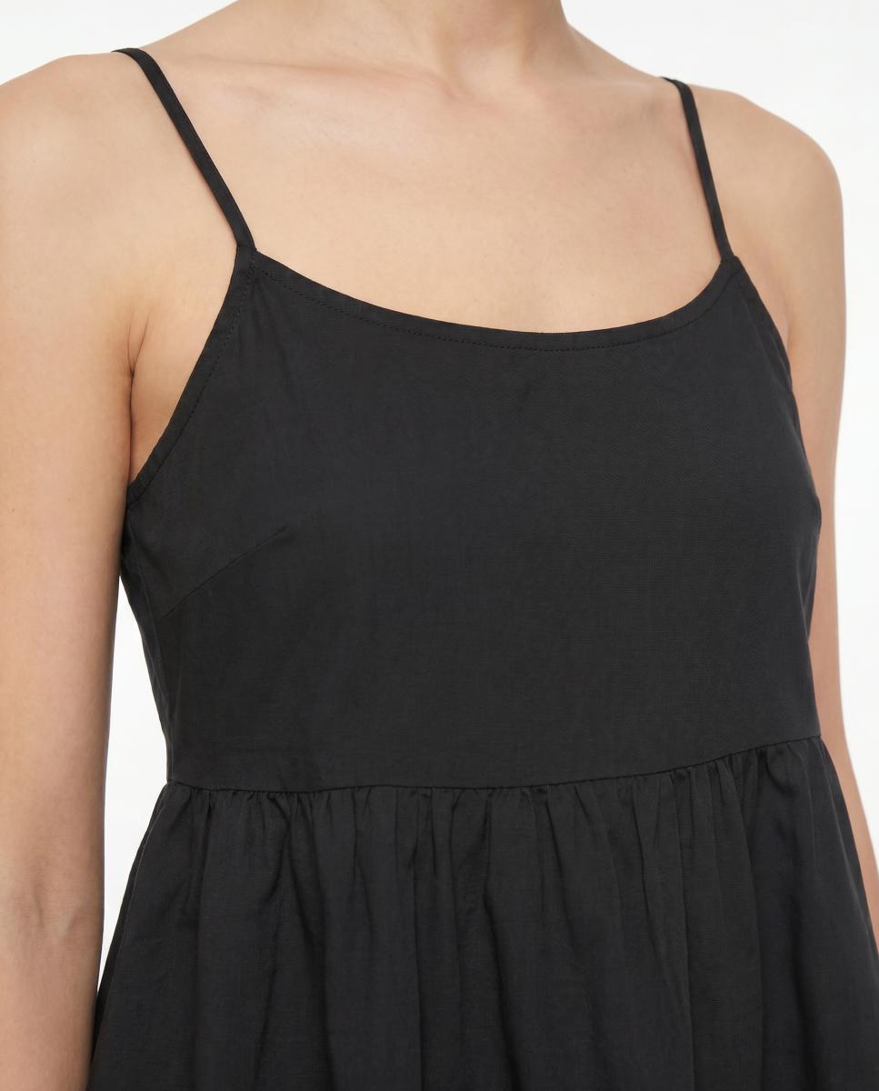 Top de tirantes de mujer con corte holgado - Vero Moda - Azul índigo Negro-4