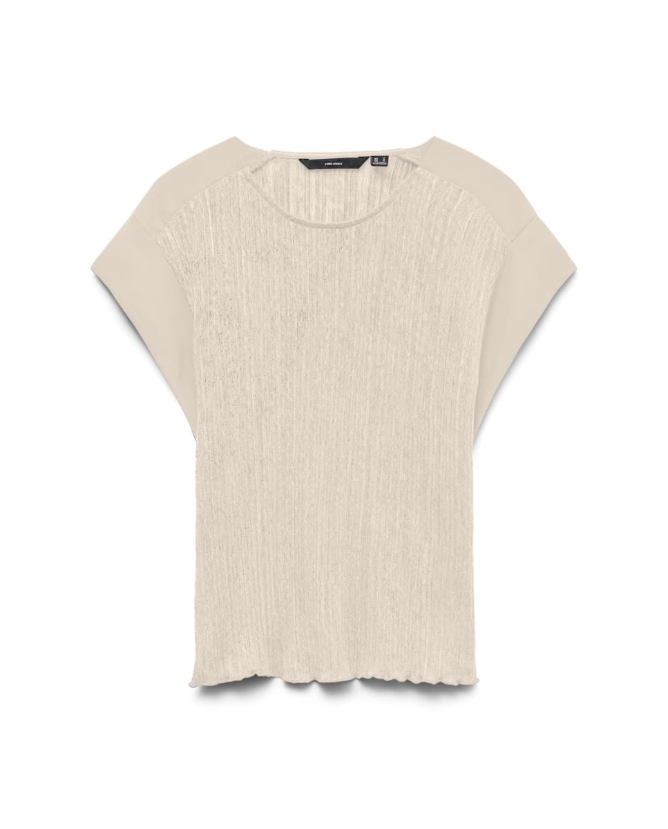 Imagen 3 de Camiseta manga corta cuello redondo - Vero Moda - Blanco Blanco