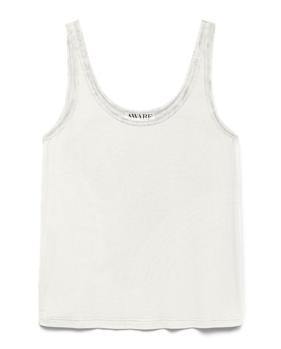 Top básico de tirantes - Vero Moda - Blanco Blanco-5