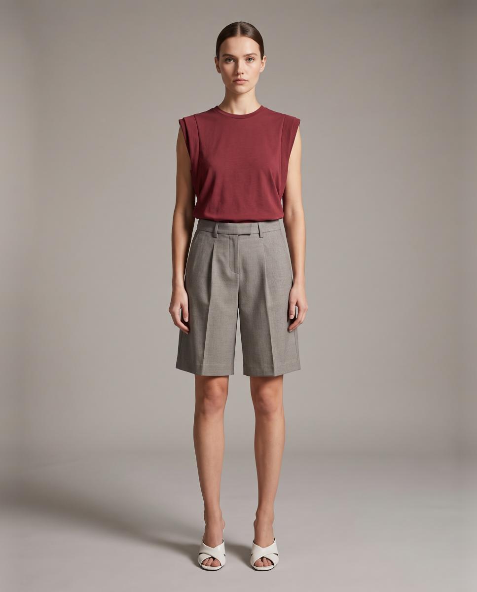 Top recto manga sisa - Vero Moda - Teja Teja-5