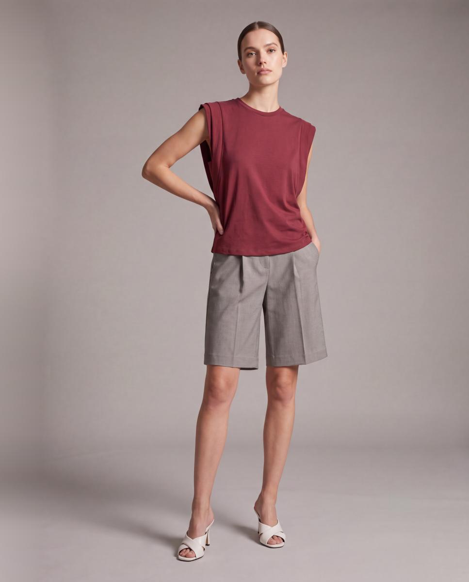 Top recto manga sisa - Vero Moda - Teja Teja-8