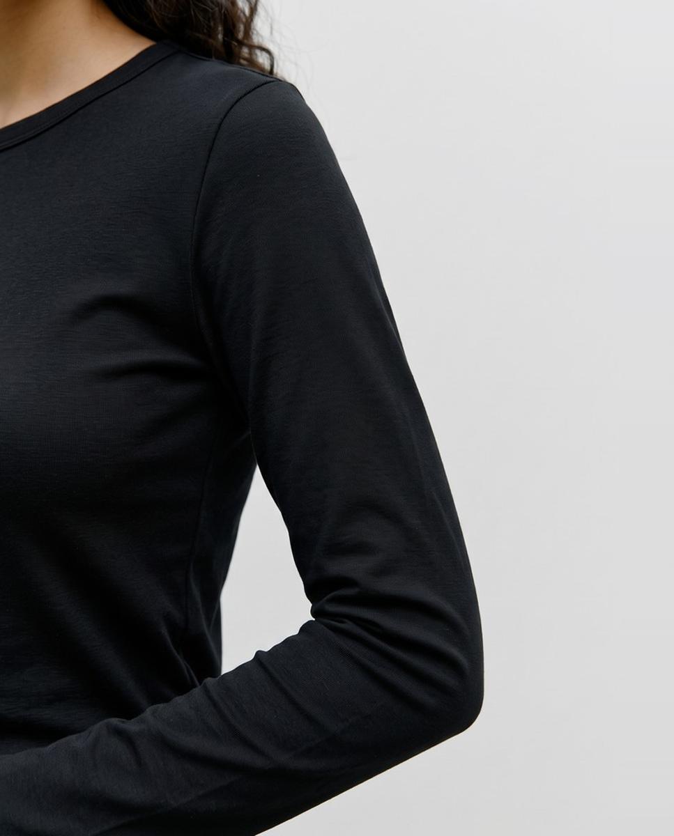 Camiseta básica de manga larga - Vero Moda - Negro Negro-3