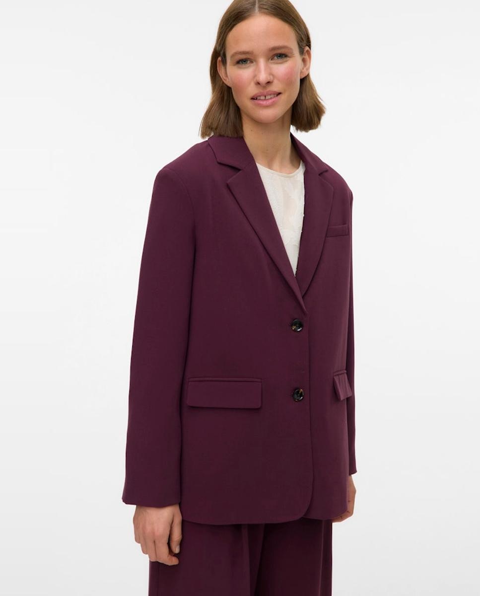Vero Moda - Blazer oversize de mujer con cierre de botones.