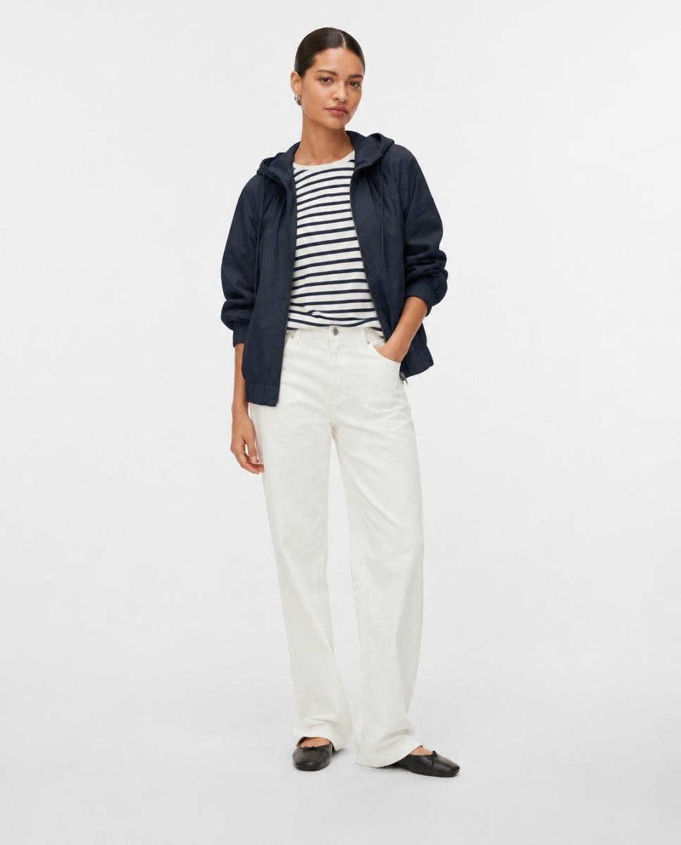 Chaqueta ligera con capucha - Vero Moda - Azul marino Azul marino-1