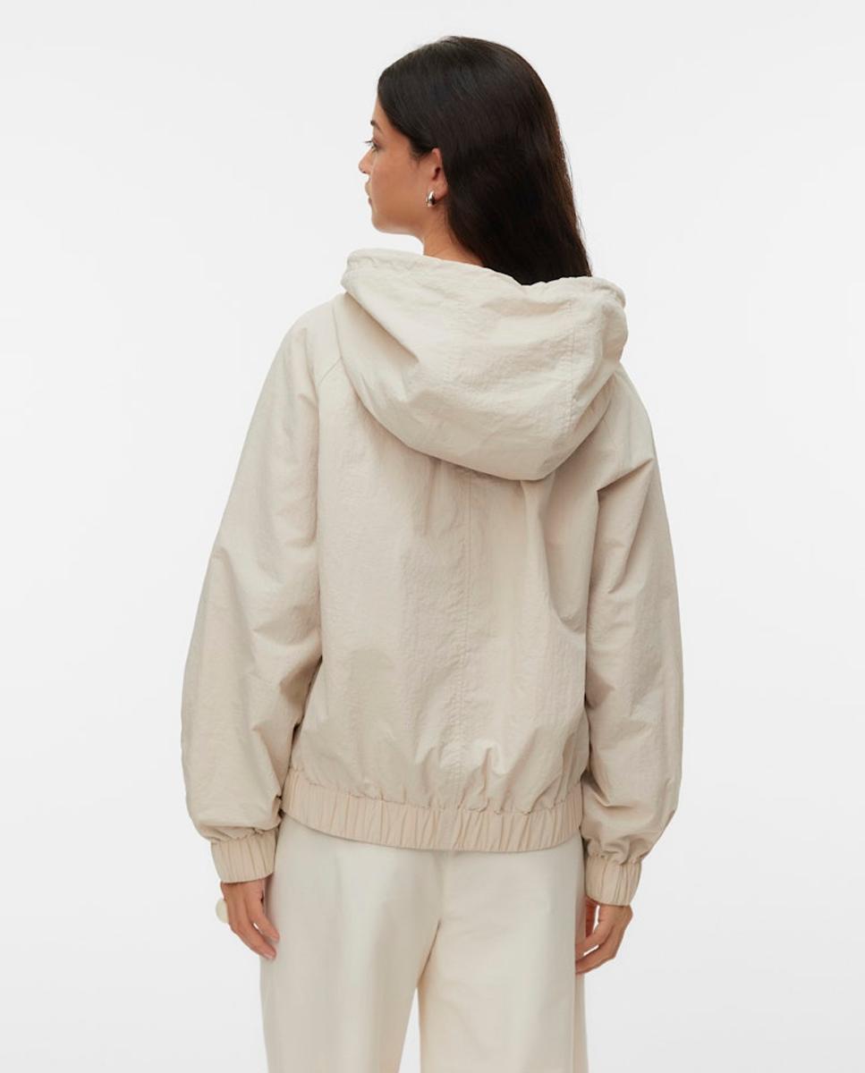 Chaqueta ligera con capucha - Vero Moda - Blanco hielo Blanco hielo-2