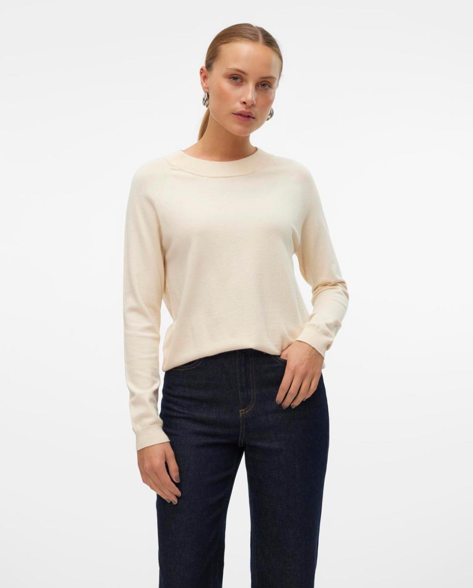 Vero Moda - Jersey recto de mujer de punto fino.