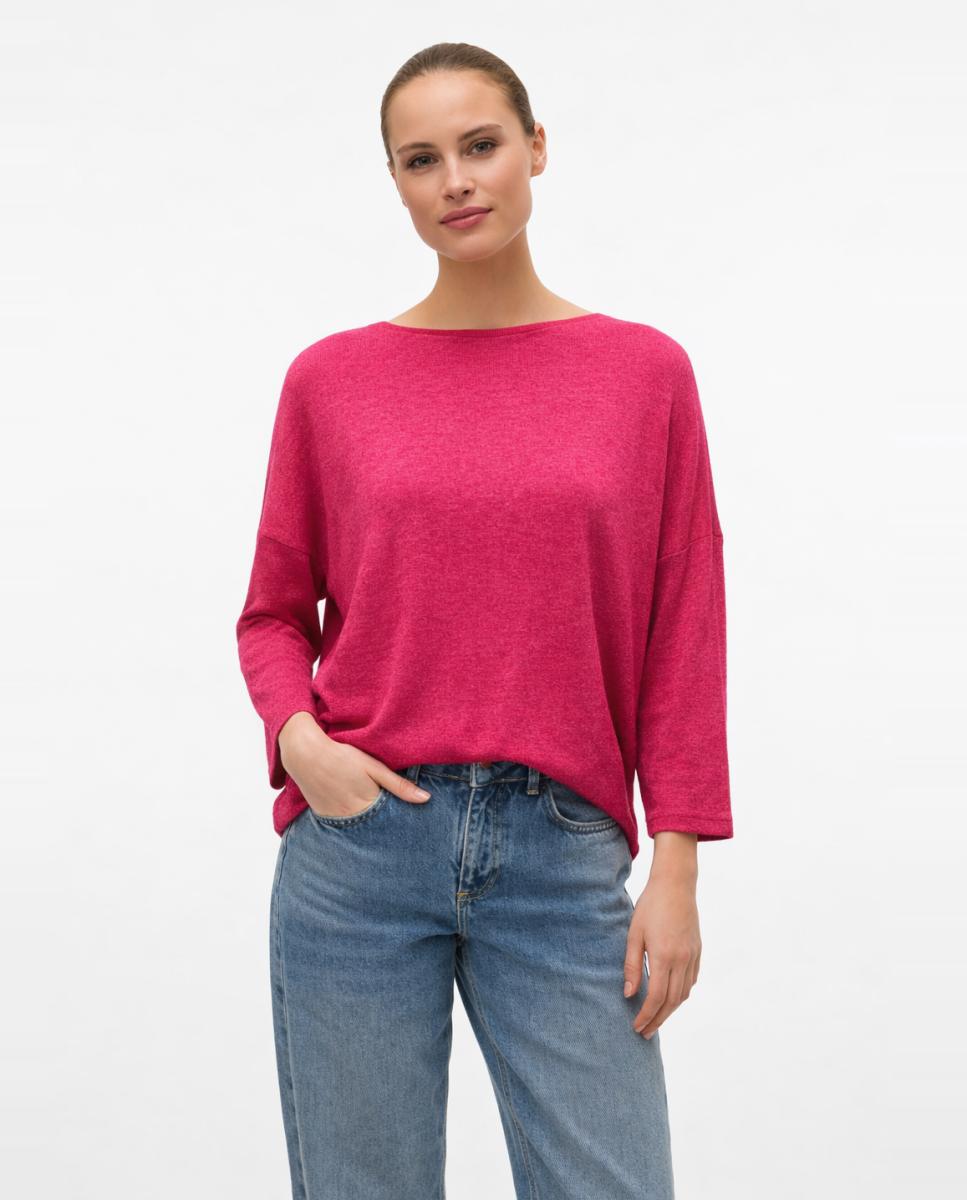 Imagem 0 de Camisola de Malha Larga com Manga 3/4