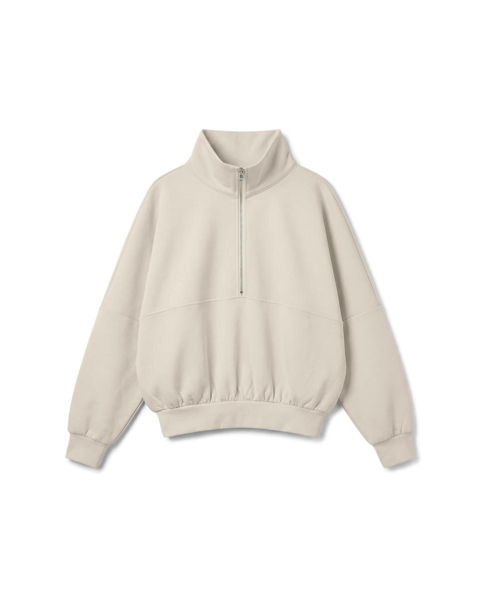 Imagem 0 de Sweatshirt de Manga Comprida com Fecho de Correr na Gola