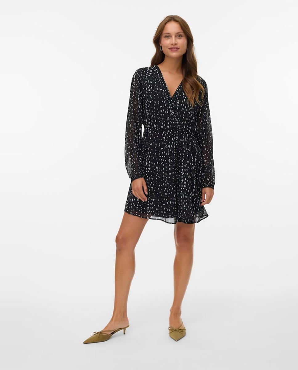 Vero Moda - Vestido corto estampado.