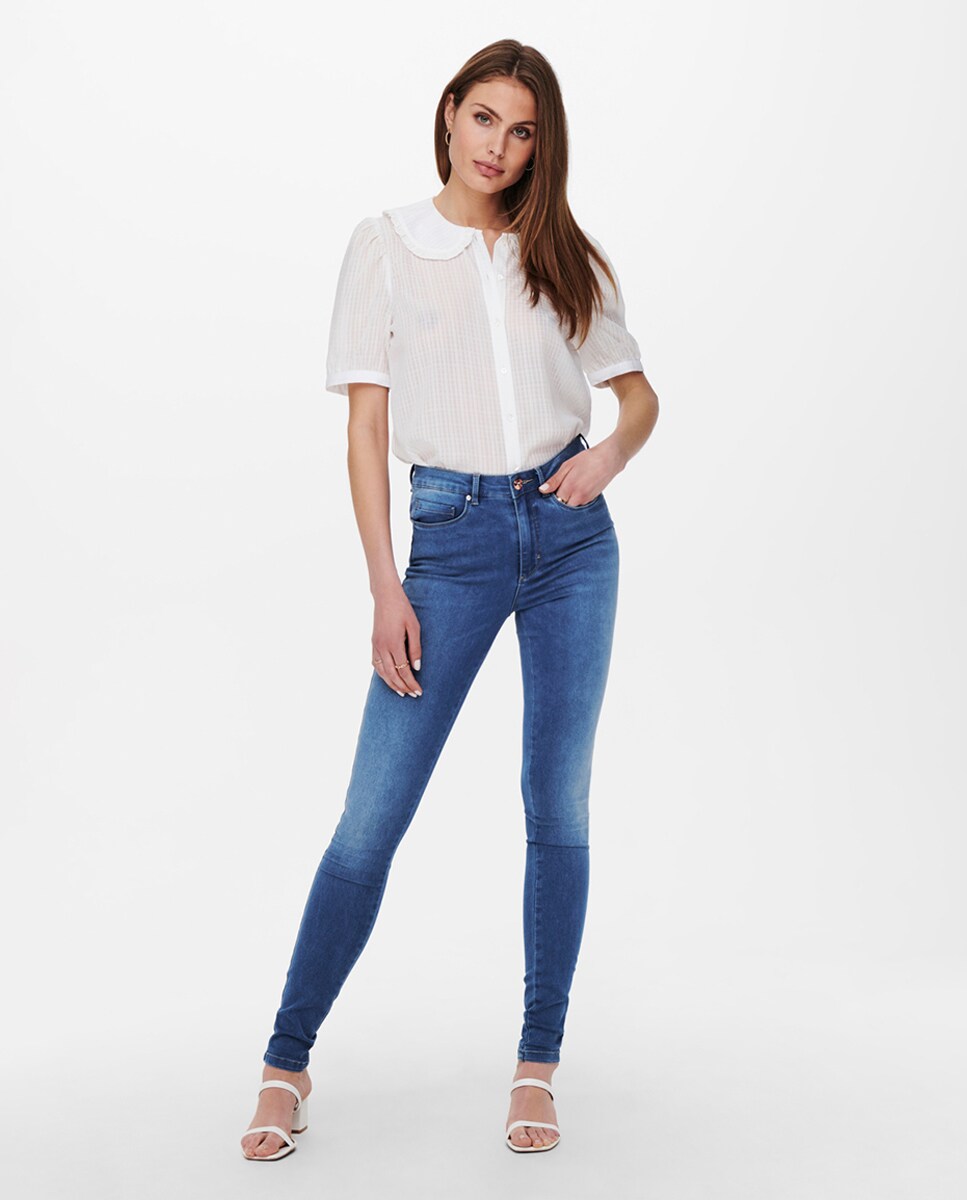 Vaquero skinny de mujer de cintura alta · Only · El Corte Inglés