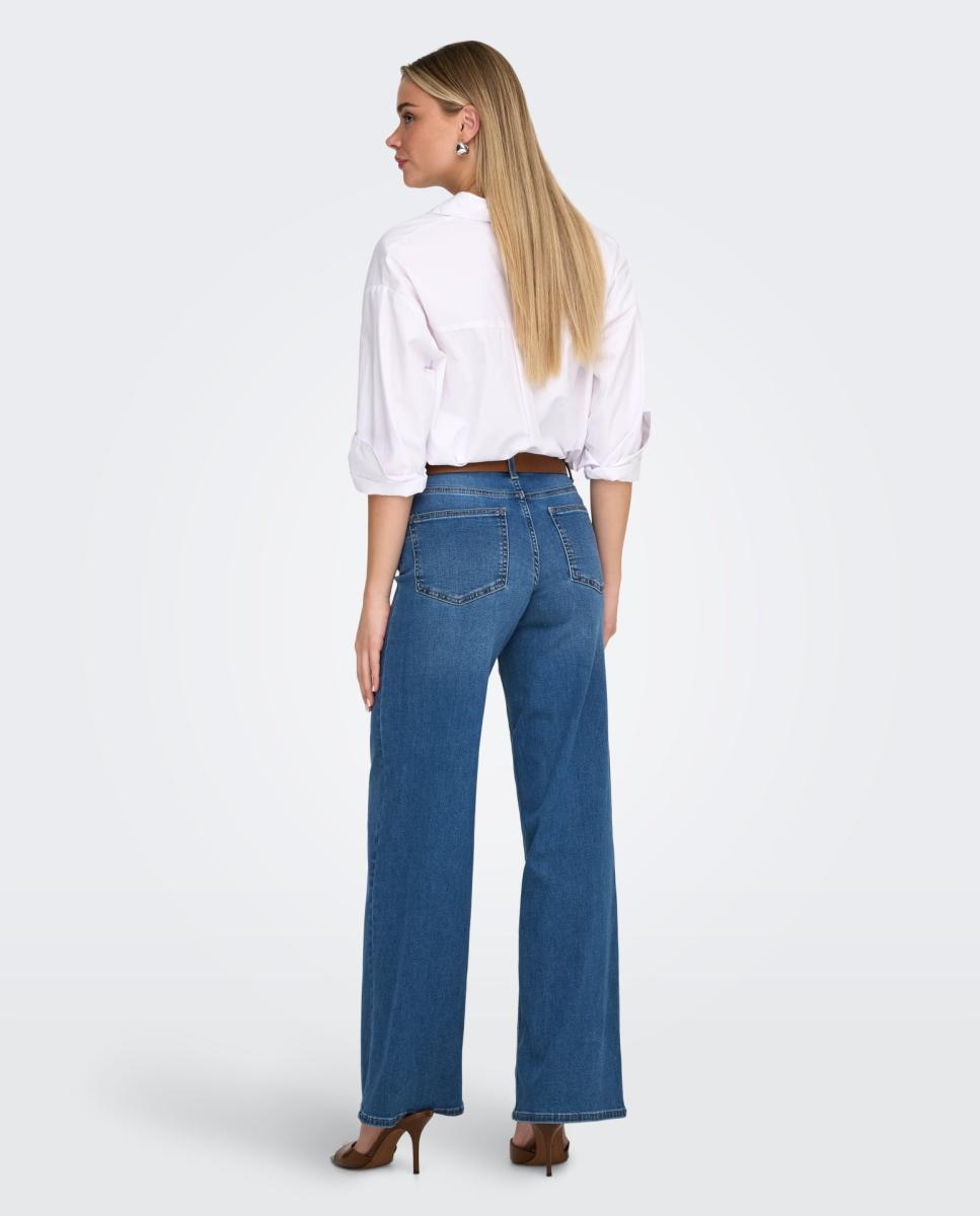 Jeans Largas Azul-4