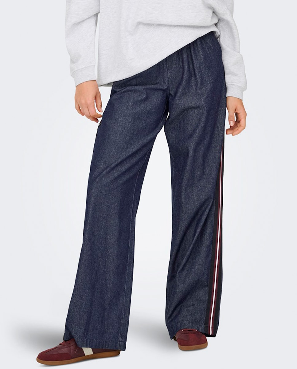 Pantalón fluido de mujer con cintura alta · Only · El Corte Inglés