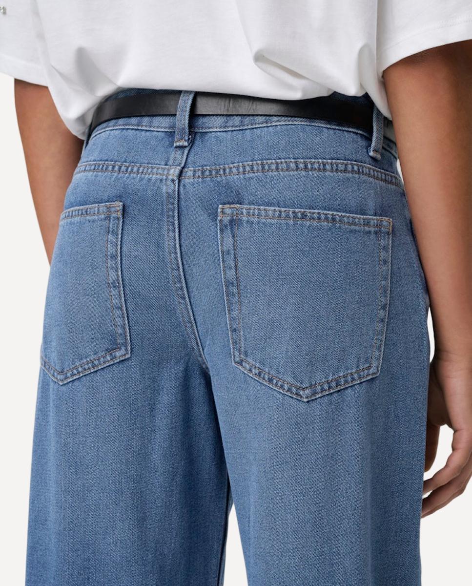 Jeans Largas Azul-4