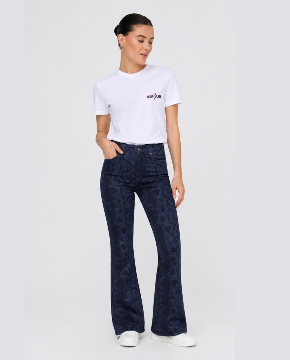 Imagem 0 de Jeans com Estampado