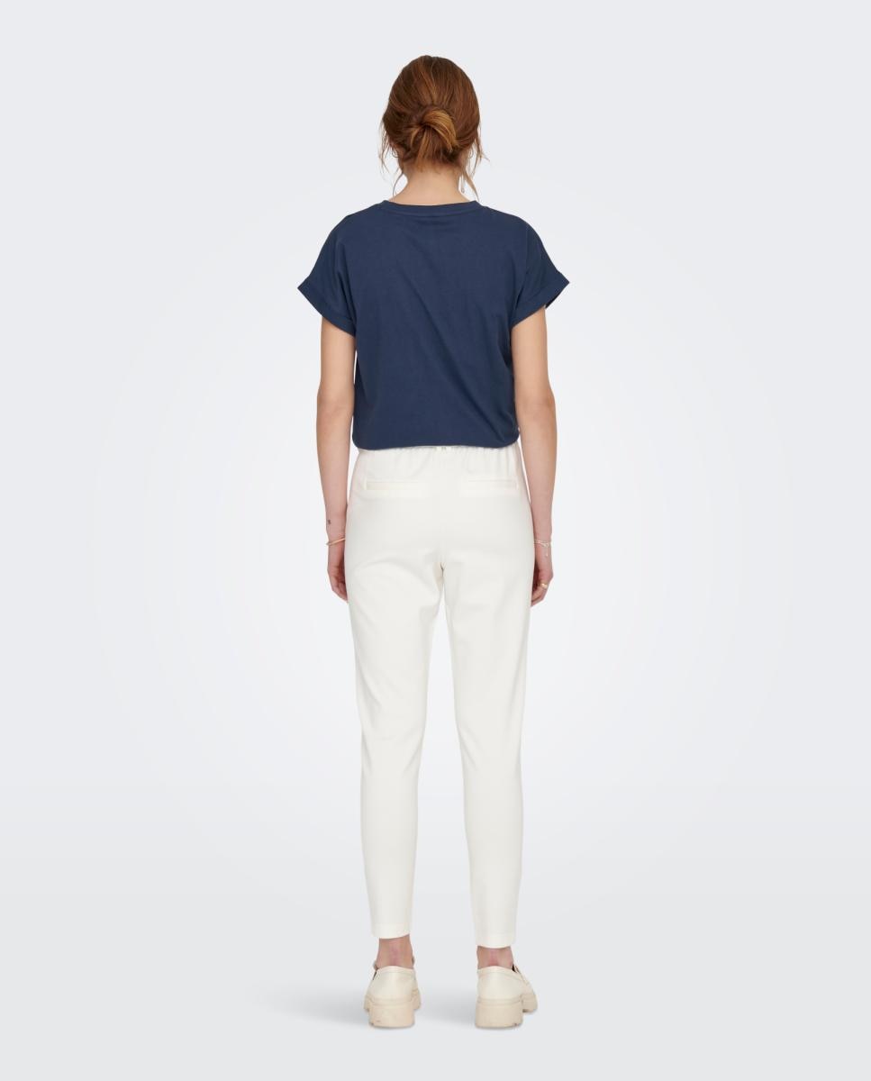 Calças com Cordão Branco-2