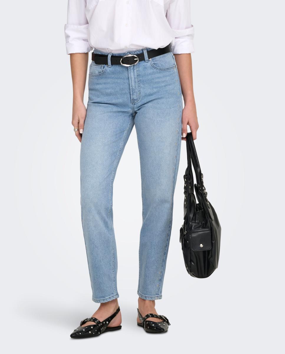 Jeans Straight Azul-2