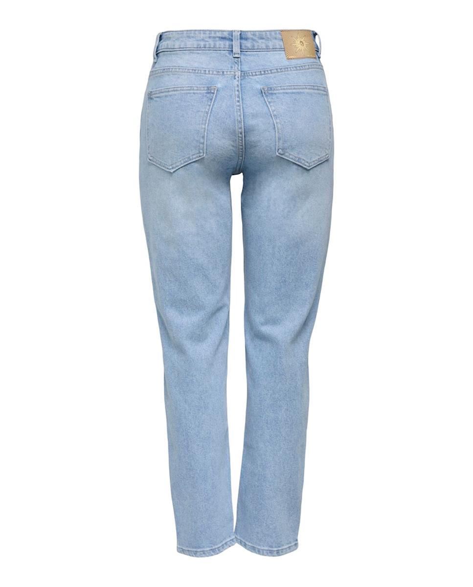 Jeans Straight Azul-7