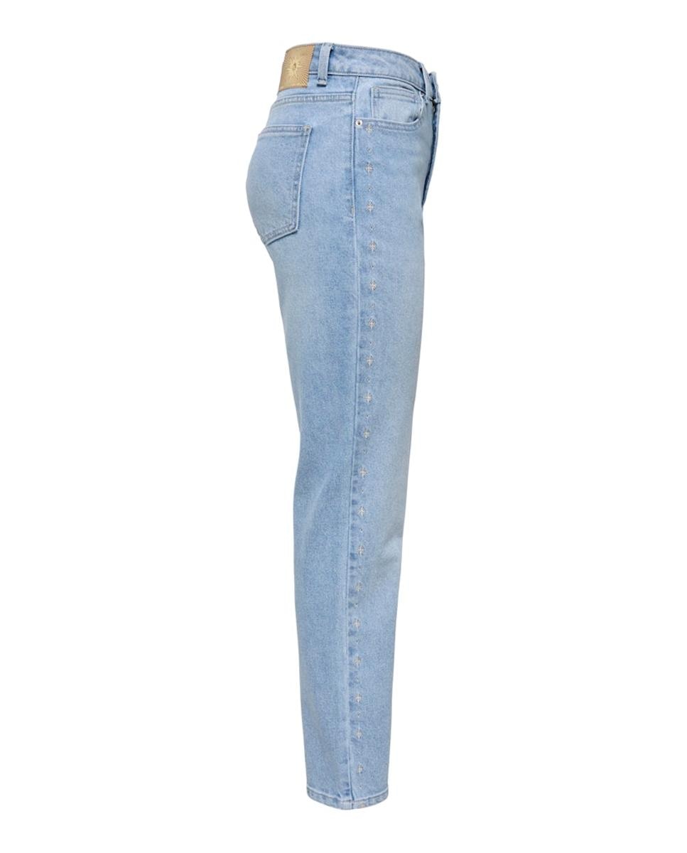 Jeans Straight Azul-8