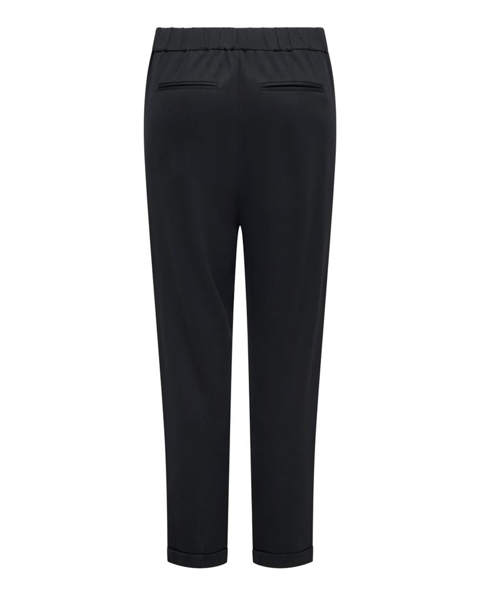 Pantalón de mujer con cintura elástica trasera - Only - Negro Negro-2