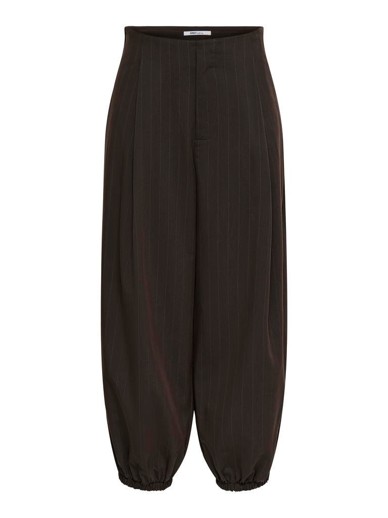 Pantalón balloom de mujer - Only - Marrón oscuro Marrón oscuro-4