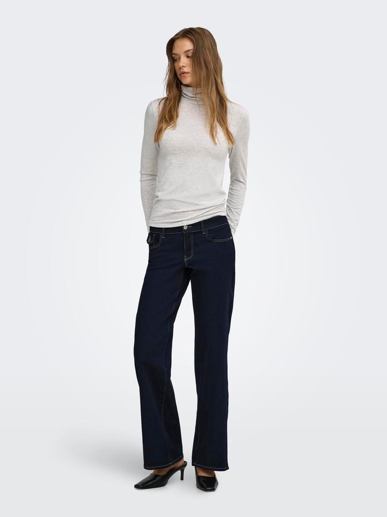 Imagen 1 de Vaquero denim wide leg de mujer Azul marino