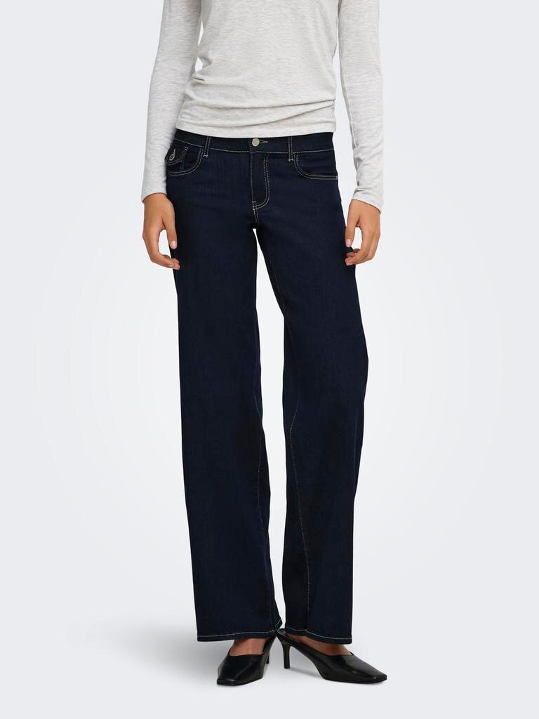 Imagen 3 de Vaquero denim wide leg de mujer - Only - Azul marino Azul marino