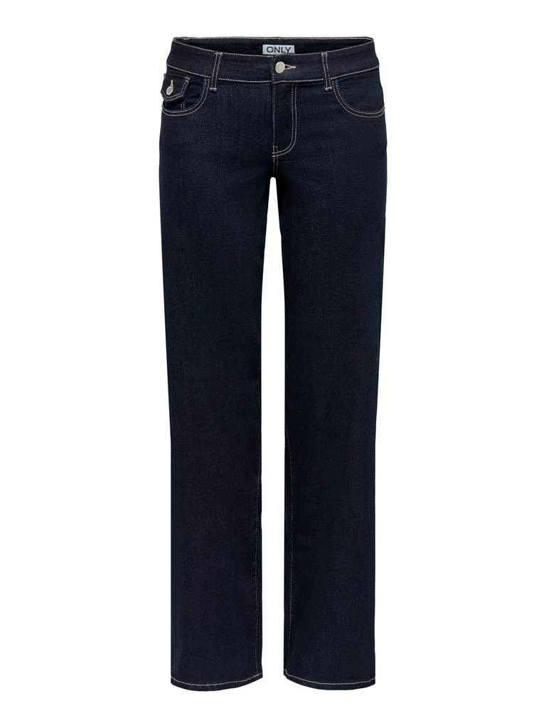 Imagen 4 de Vaquero denim wide leg de mujer - Only - Azul marino Azul marino