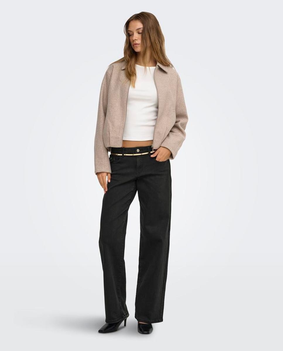 Imagen 1 de Vaquero denim wide leg de mujer - Only - Negro Negro