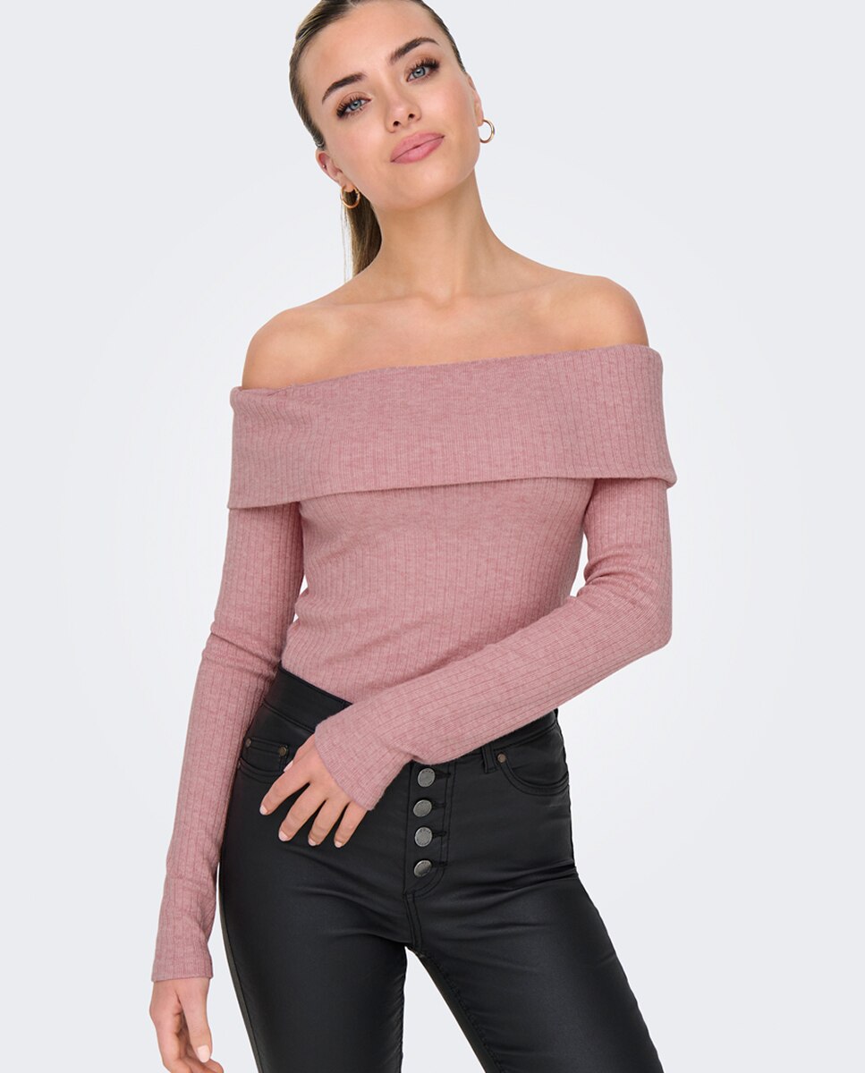 Imagen 3 de Top de mujer de palabra de honor - Only - Rosa Rosa