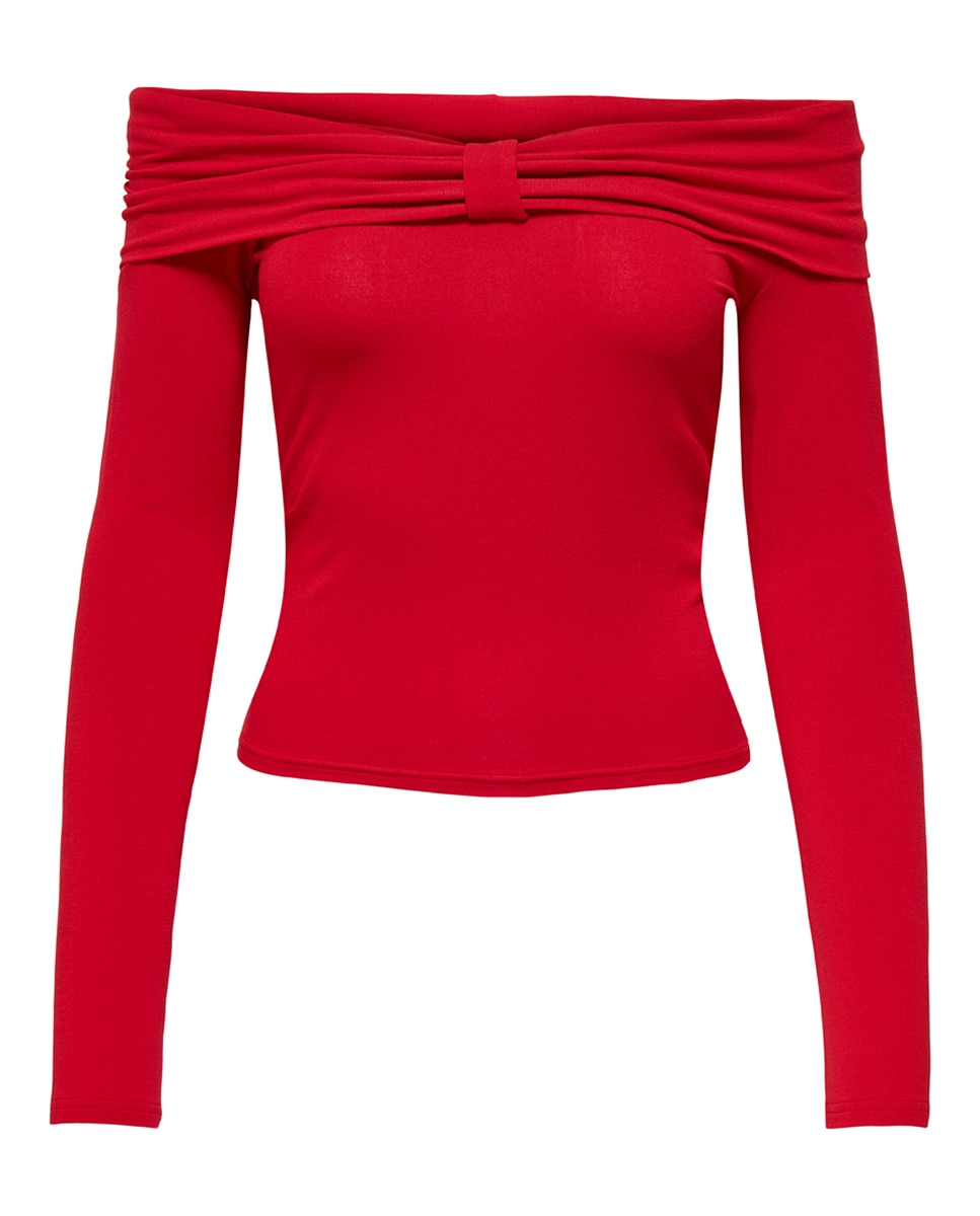 Top com Decote Caicai Vermelho-5