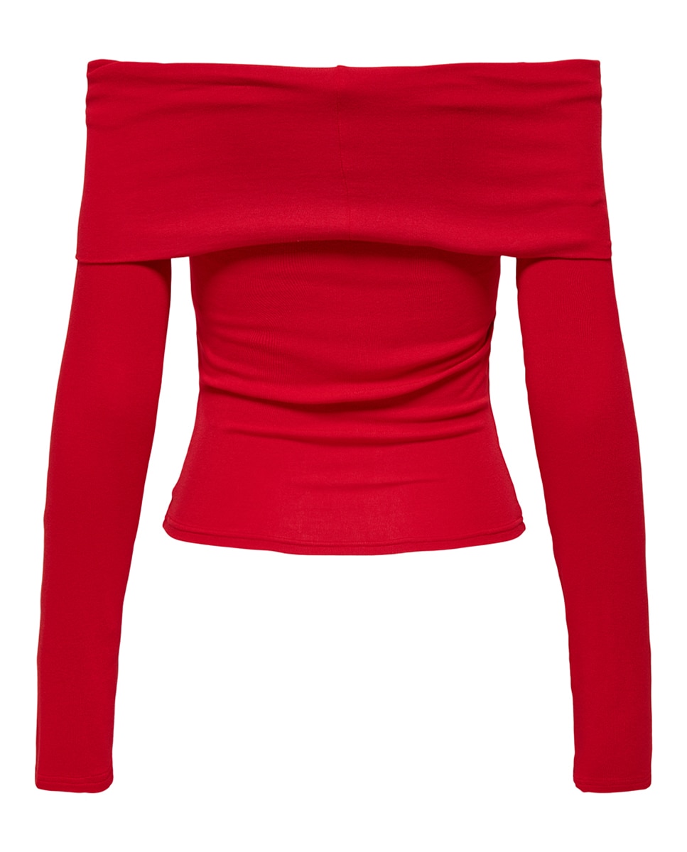 Top com Decote Caicai Vermelho-6