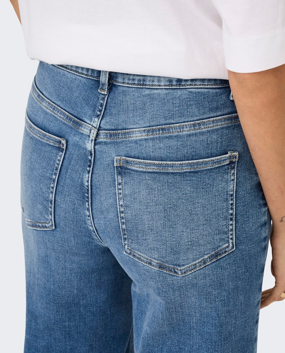 T-shirt com desenho à frente Rosa-6