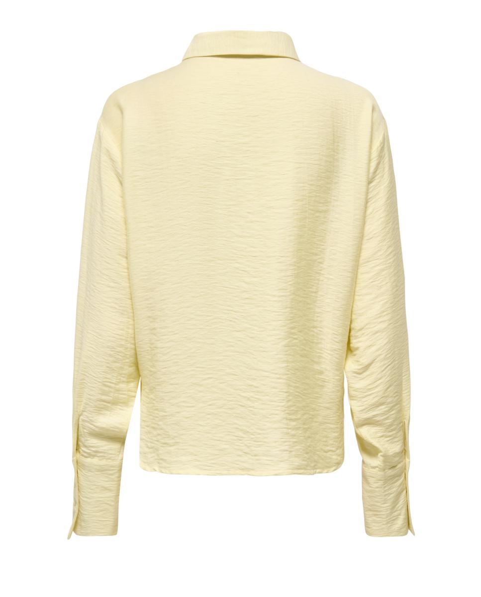 Camisa de Manga Comprida com Bordado Amarelo-2