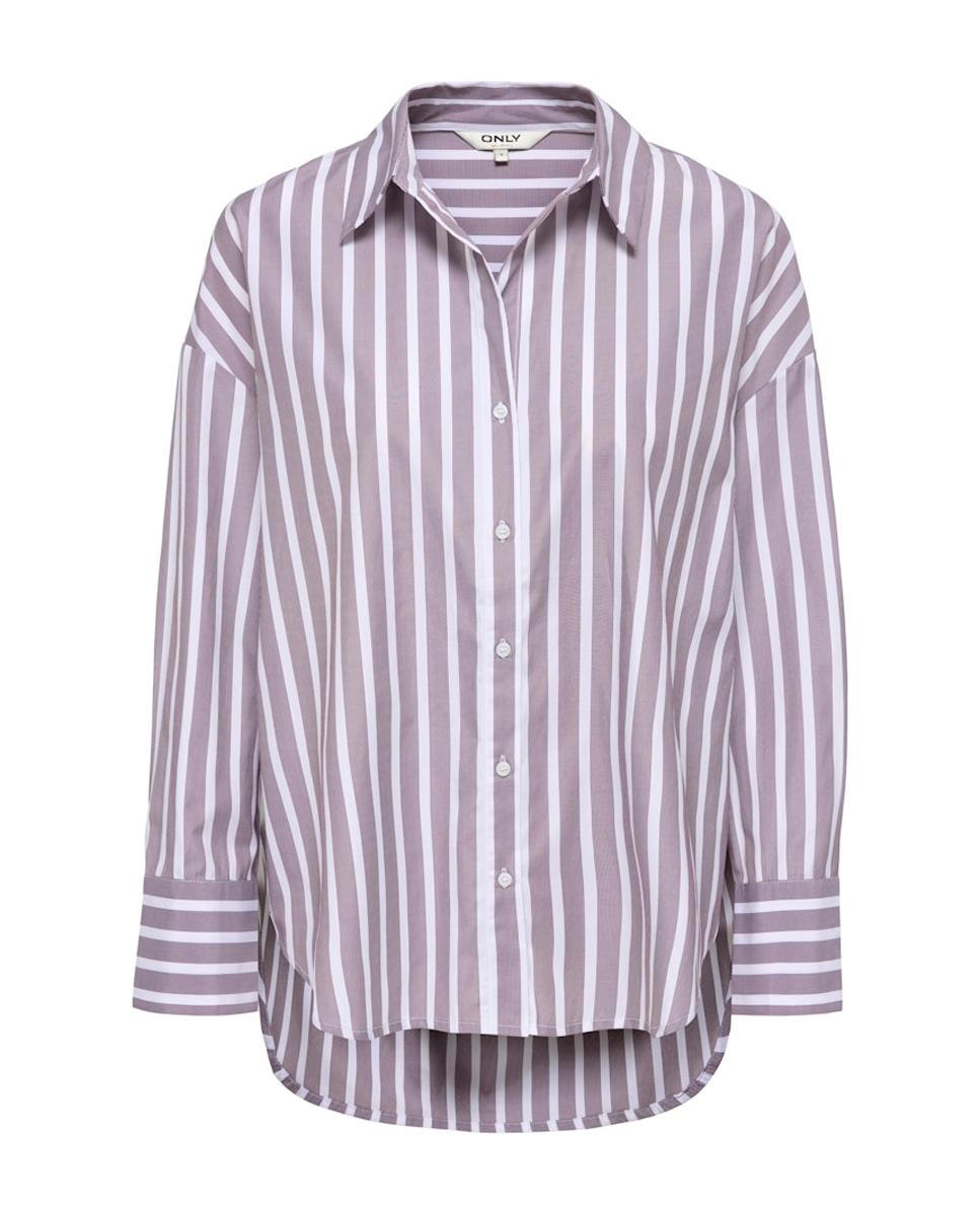 Imagem 0 de Camisa de manga comprida com colarinho de camisa