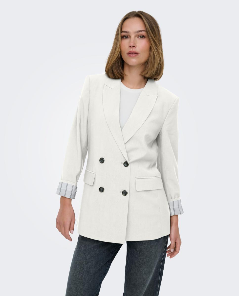 Imagem 0 de Blazer Comprido com Fecho de Botões