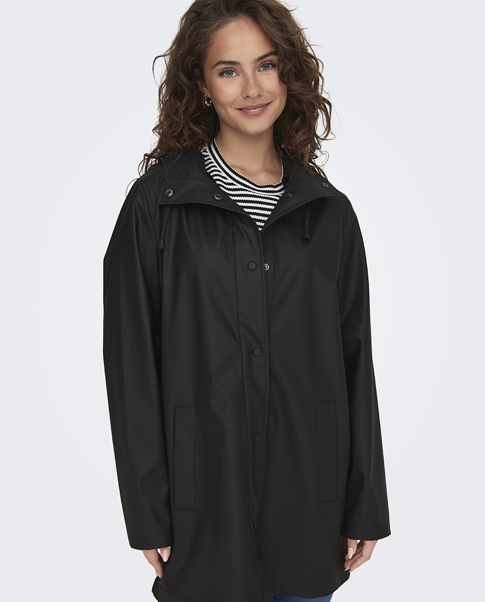 Chubasquero de mujer con capucha ajustable · Only · El Corte Inglés