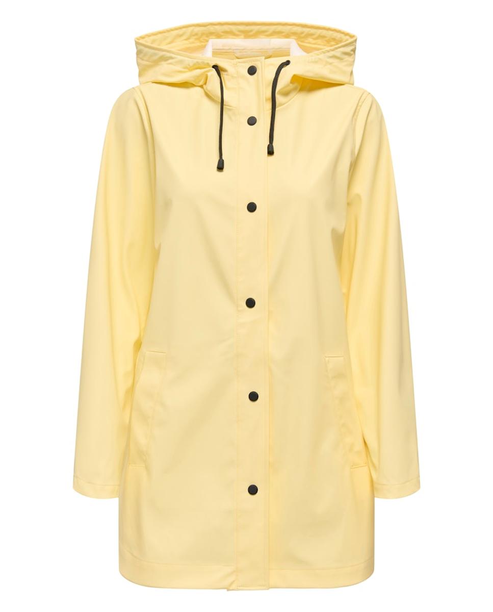 Impermeável com Capuz Ajustável Amarelo-6
