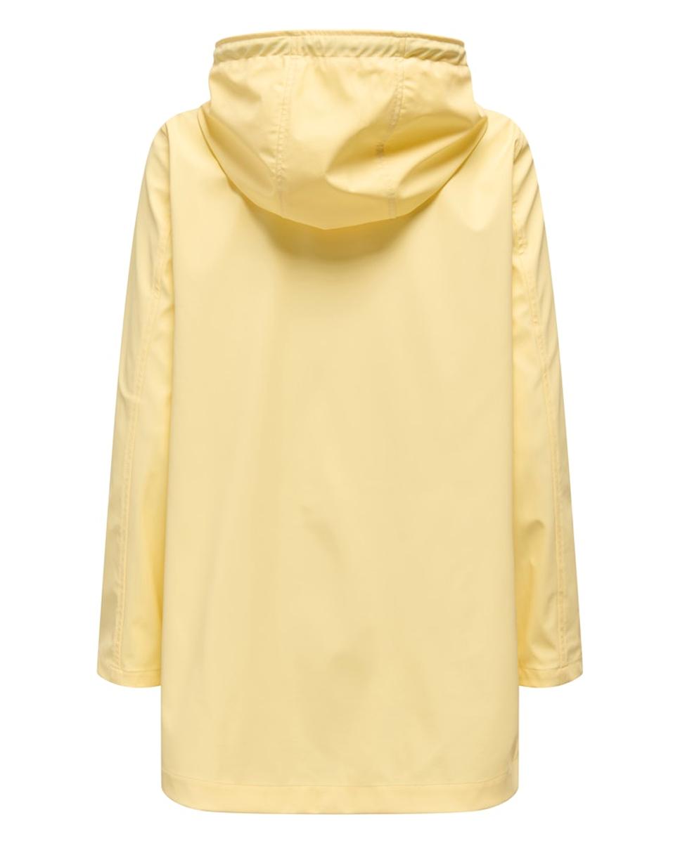 Impermeável com Capuz Ajustável Amarelo-7